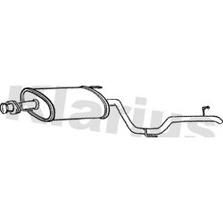 Rear Muffler KLARIUS MZ357V OE Ref 8671014668