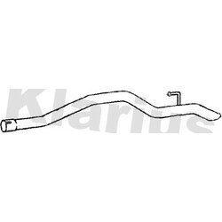 Exhaust Pipe KLARIUS MZ457X