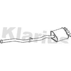 Rear Muffler KLARIUS MZ471C