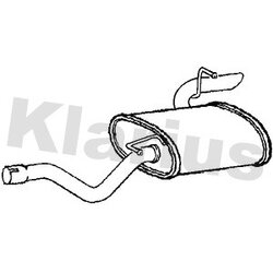 Rear Muffler KLARIUS MZ525X