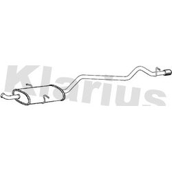 Rear Muffler KLARIUS MZ532L