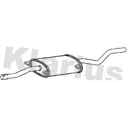 Centre Muffler KLARIUS MZ568J