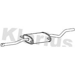 Centre Muffler KLARIUS MZ569H