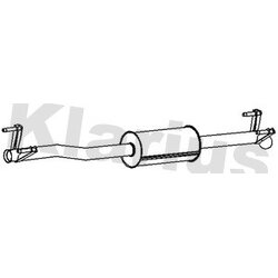 Rear Muffler KLARIUS MZ572D
