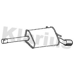 Rear Muffler KLARIUS MZ594W