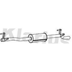 Rear Muffler KLARIUS MZ844D