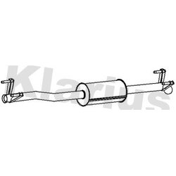 Centre Muffler KLARIUS MZ948B