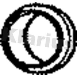 Exhaust Pipe Gasket KLARIUS MZG16