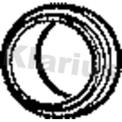Exhaust Pipe Seal Ring KLARIUS MZG23