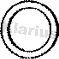 Exhaust Pipe Gasket KLARIUS MZG5