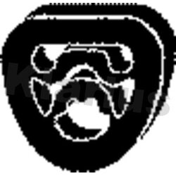 Muffler Bracket KLARIUS MZR20