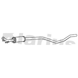 Centre Muffler KLARIUS PG1028K OE Ref 9820641580