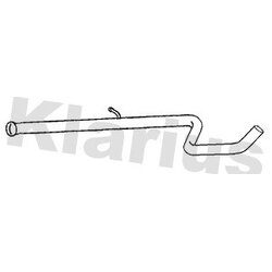 Exhaust Pipe KLARIUS PG1031G OE Ref 9818483480