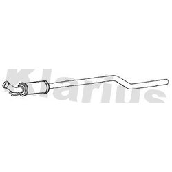 Centre Muffler KLARIUS PG1037X OE Ref 9827024380
