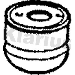 Front Muffler KLARIUS PG130G OE Ref 9150950