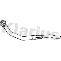 Exhaust Pipe KLARIUS PG138V OE Ref 8671016327