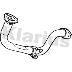Exhaust Pipe KLARIUS PG179J OE Ref 170498