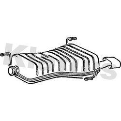 Rear Muffler KLARIUS PG467K OE Ref 8671010488