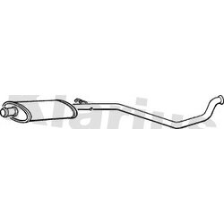 Centre Muffler KLARIUS PG505E OE Ref 8671004948