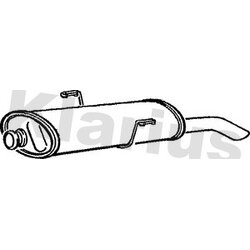 Rear Muffler KLARIUS PG511W OE Ref 8671010582