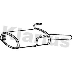 Rear Muffler KLARIUS PG521G OE Ref 1726CY