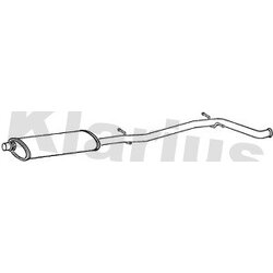 Centre Muffler KLARIUS PG588H OE Ref 1717L2