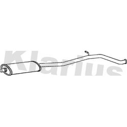 Centre Muffler KLARIUS PG594A OE Ref 8671014991