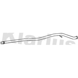 Exhaust Pipe KLARIUS PG675E OE Ref 8671015778
