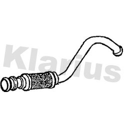 Exhaust Pipe KLARIUS PG695B OE Ref 1717W6