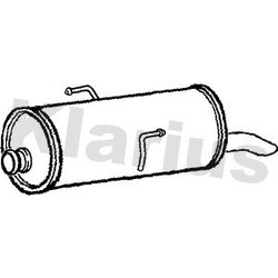 Rear Muffler KLARIUS PG706J OE Ref 1726TQ