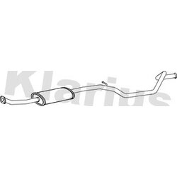 Centre Muffler KLARIUS PG709E OE Ref 1717S6