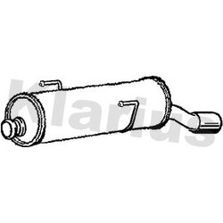 Rear Muffler KLARIUS PG752Q OE Ref 1726SG