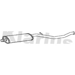 Centre Muffler KLARIUS PG786Q OE Ref 1717AW