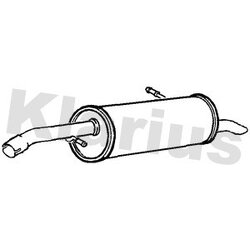 Rear Muffler KLARIUS PG798A OE Ref 173078