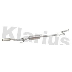 Centre Muffler KLARIUS PG811E OE Ref 1717JR KLARIUS