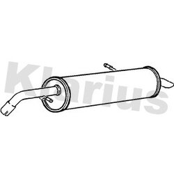 Rear Muffler KLARIUS PG833X OE Ref 173080
