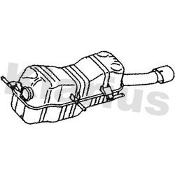 Rear Muffler KLARIUS PG855P OE Ref 1726ZE