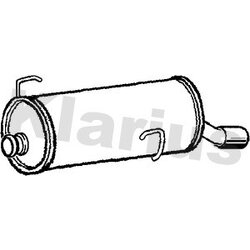 Rear Muffler KLARIUS PG871Q OE Ref 1730HH
