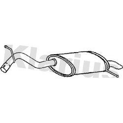Rear Muffler KLARIUS PG873M OE Ref 1730X5