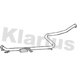 Exhaust Pipe KLARIUS PG881C OE Ref 1717GX
