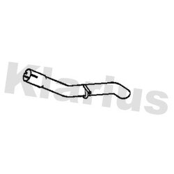 Exhaust Pipe KLARIUS PG925L OE Ref 1730V1