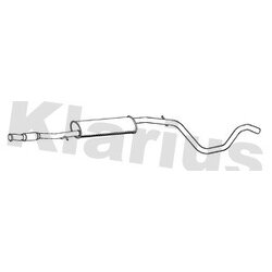 Centre Muffler KLARIUS PG926K OE Ref 1717JY