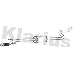 Centre Muffler KLARIUS PG927J OE Ref 1608523680