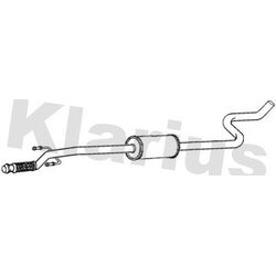 Centre Muffler KLARIUS PG929G OE Ref 1608547280