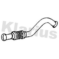 Exhaust Pipe KLARIUS PG939Q OE Ref 1706J8