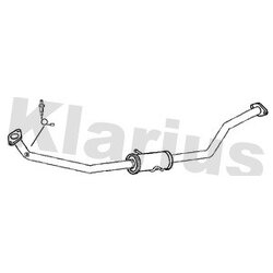 Centre Muffler KLARIUS PG960K OE Ref B000765980