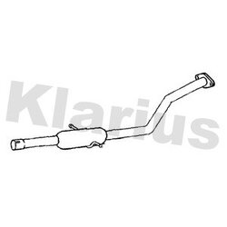 Centre Muffler KLARIUS PG962H