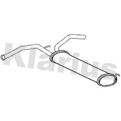 Rear Muffler KLARIUS PG965D OE Ref B000893380