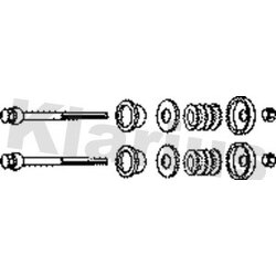 Exhaust Mounting Kit KLARIUS PGK1