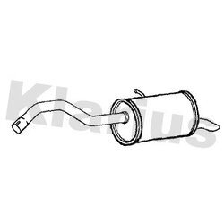 Rear Muffler KLARIUS RN1007K OE Ref 4154900601